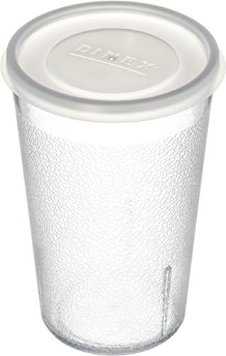 Carlisle Plastic Stackable Tumbler 95 oz Clear Party Use