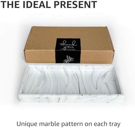 Lejourenor Marble Vanity Tray - 79 Inch Organizer