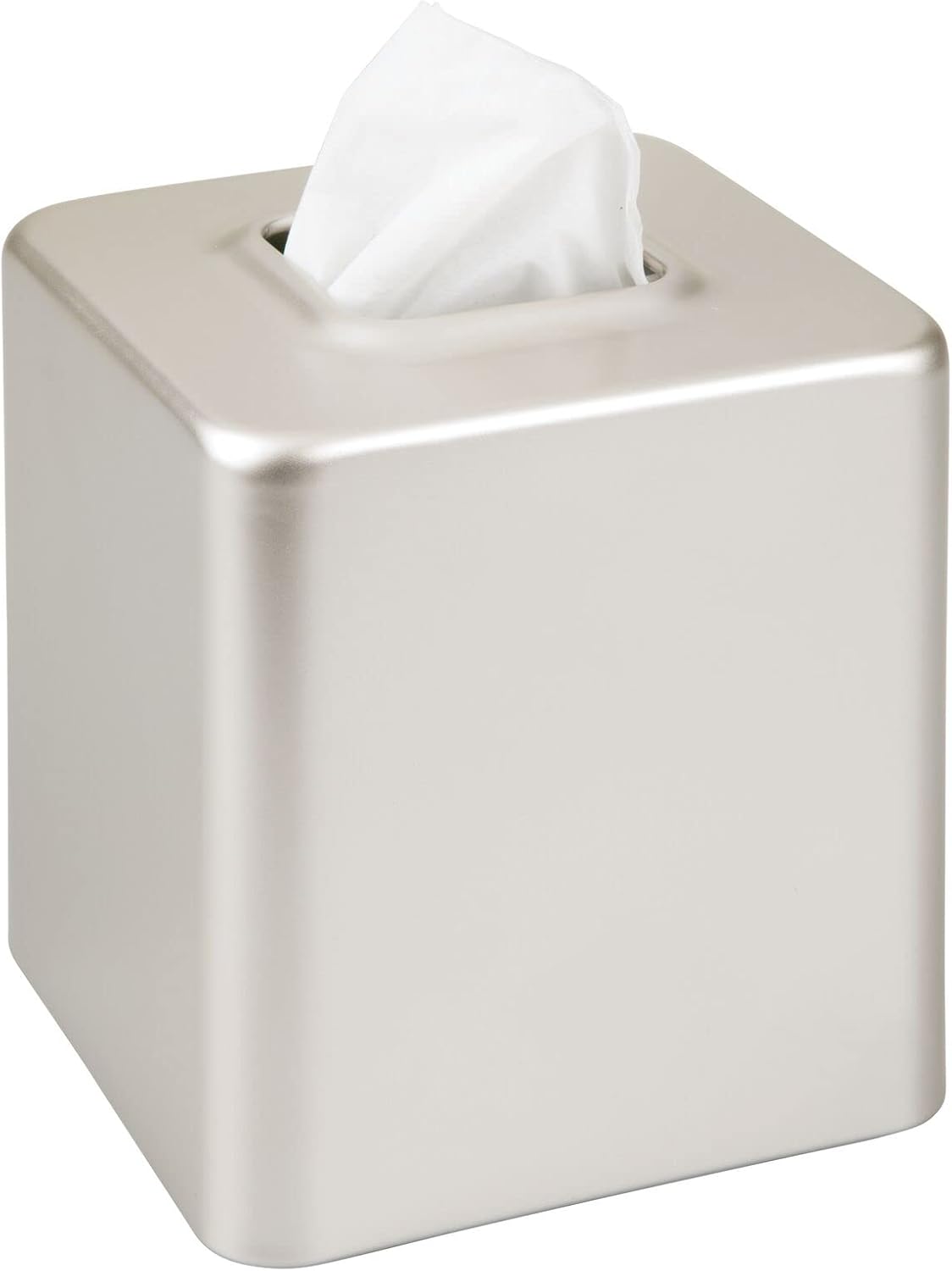 mDesign Steel Square Tissue Holder