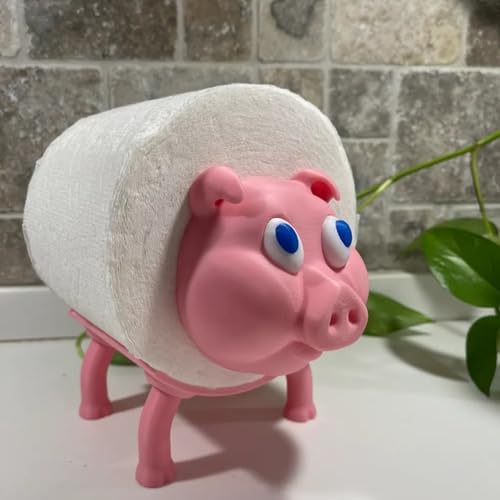 QUARK Frog Toilet Roll Holder - Cute Storage Stand