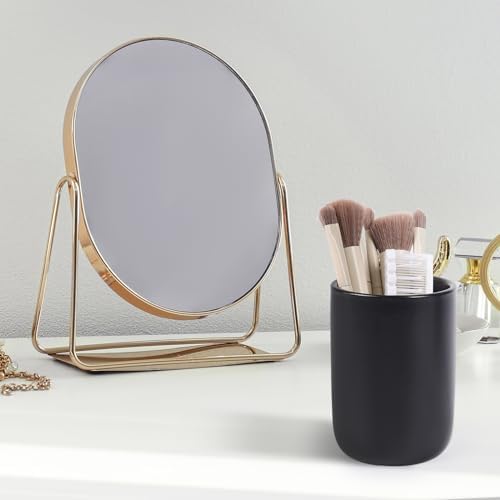 BosilunLife 12oz Ceramic Toothbrush Holder Durable Stylish for BATH