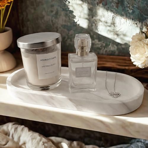 NANSHOP - Natural Travertine Marble Bathroom Vanity Tray