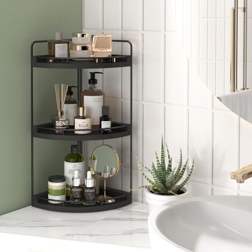 Stylish Rustic 3-Tier Bathroom Organizer