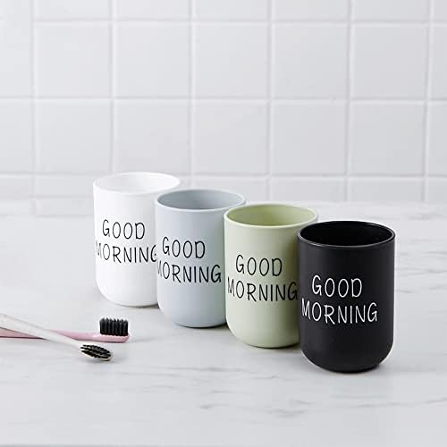 4-Piece Eco-Friendly Reusable Toothbrush Holder Set