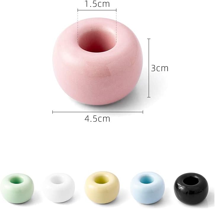 High-Quality Ceramics Toothbrush Holder Set White