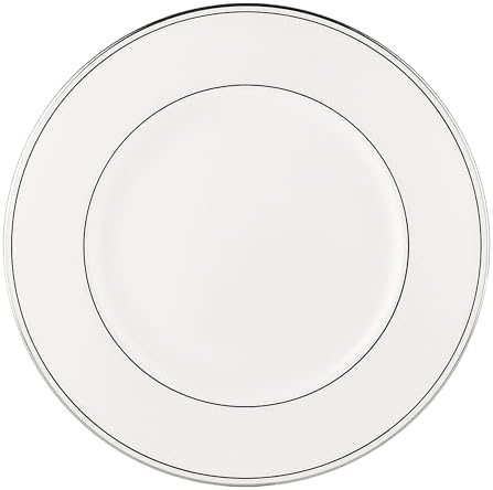Lenox Federal Platinum Dinner Plate White Luxury