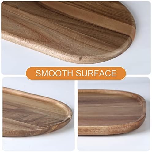 Sturdy Acacia Wooden Bathroom Vanity Tray - 1579x905x059 in ALL SEASONS USE