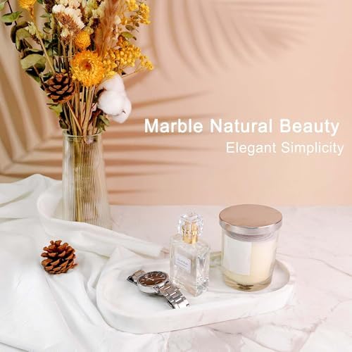 NANSHOP - Natural Travertine Marble Bathroom Vanity Tray