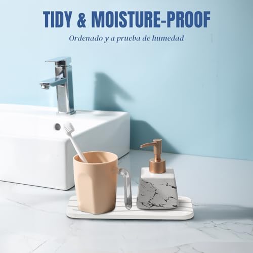 Fast Drying Diatomite Bathroom Tray