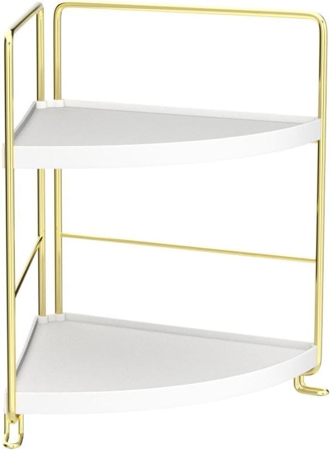 Premium 2-Tier Corner Organizer for Bath