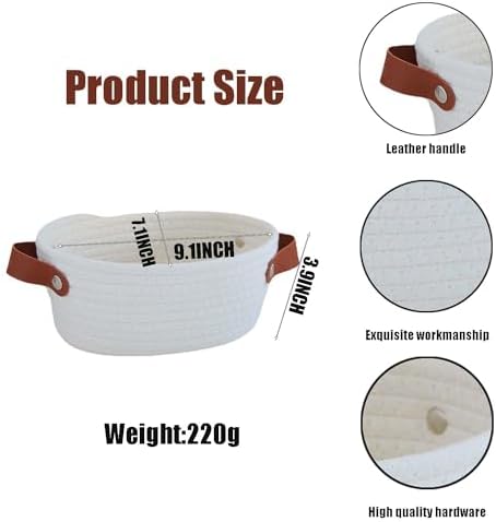Versatile Woven Basket for Bathroom Storage