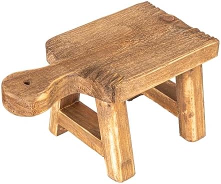 Creative Co-Op Decorative Pedestal with Handle
