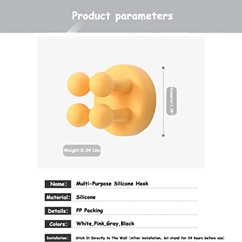4 Pcs Silicone Waterproof Toothbrush Holders