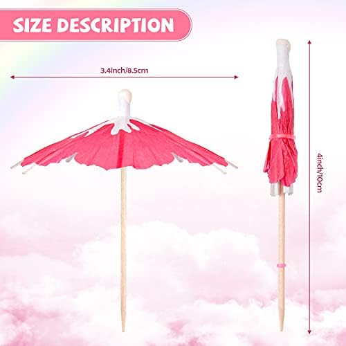 150 tropical umbrella picks forParasol Cocktail Sticks