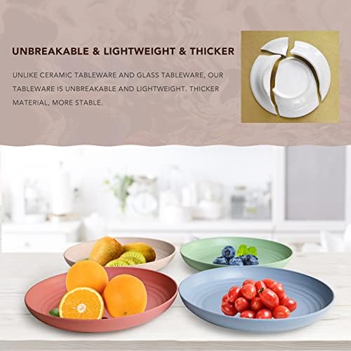 GreenAndLife Lightweight Wheat Straw Plates