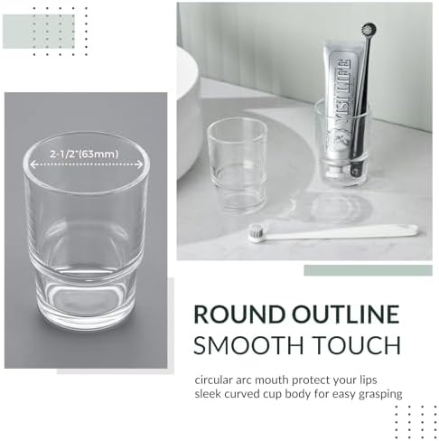 Premium Glass Toothbrush Holders