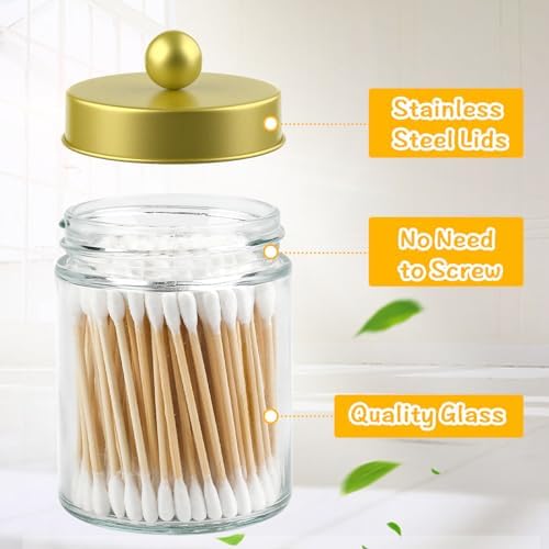 Bath Gold Gems Jar Tonic Holder