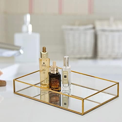 2-Pack Gold Overflow Perfume Trays Set