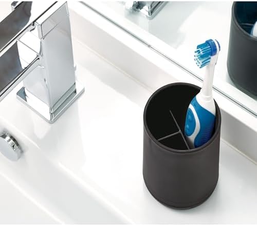Elegant Compact Soft Aqua Toothbrush Holder