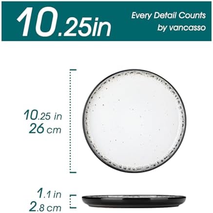 Vancasso PLAYA 6-Piece Dinner Plate Set