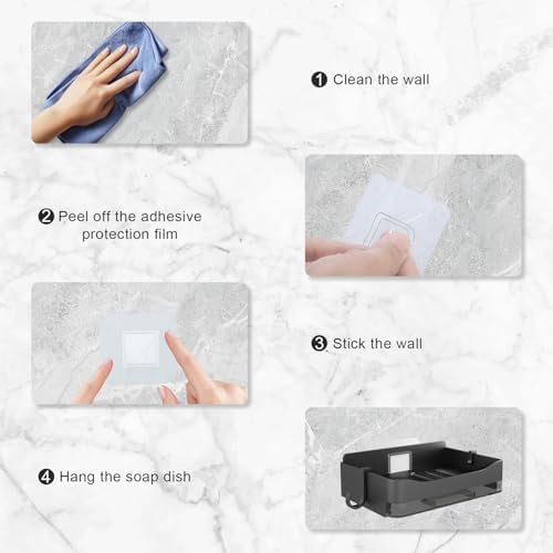 Space-Saving 2-Piece Soap Holders
