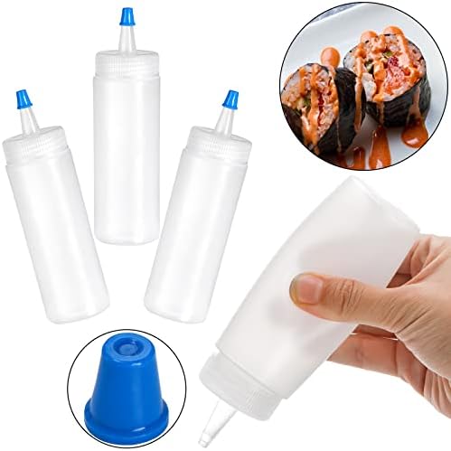 Fasmov Squeeze Bottle 40-Pack for Kits Salads and More
