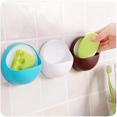 Cabilock - Wall-Mounted Soap Holder Durable ABS Suction Dish for Bathroom Beyond