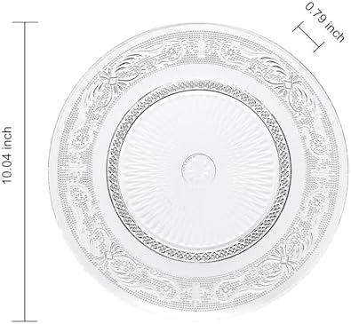 Art Deco Crystal Plates