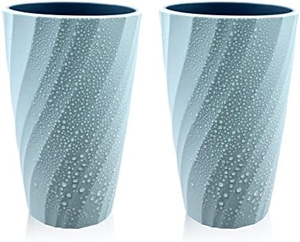 Sturdy Colorful 2-Pack Toothbrush Cup