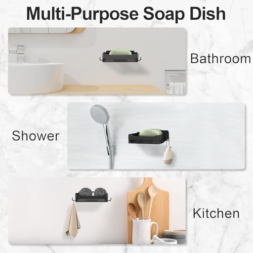 Space-Saving 2-Piece Soap Holders