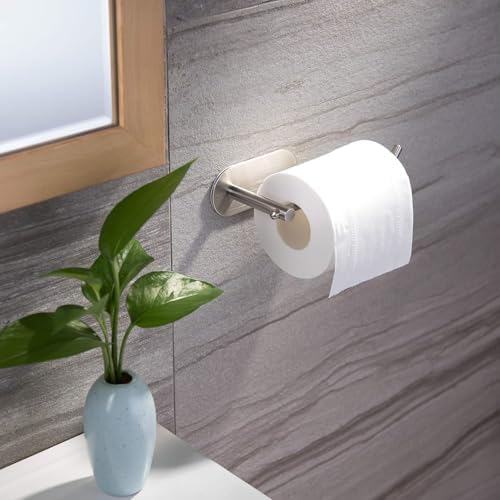 Toilet Paper Holder Rust-Resistant Stainless Steel Space-Saving Strong Track