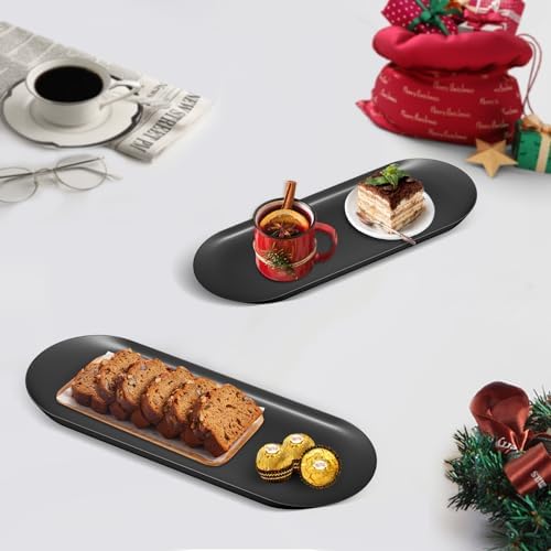 Elegant Black Vanity Tray for Modern Home