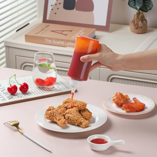 6-Piece Laughing Cow Squeeze Bottle Set