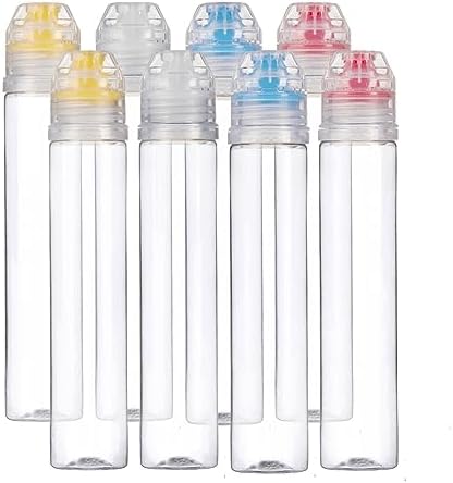 Raynag 8-Piece Honey Squeeze Bottle Set Reusable