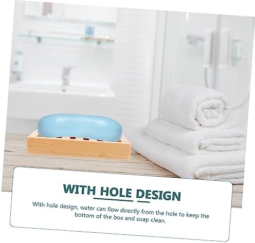Simple Beech Wooden Soap Dish