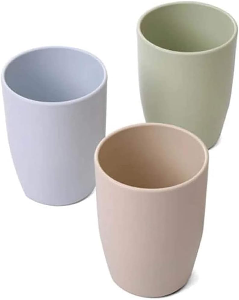 3 Pack ALINNA Reusable Toothbrush Cups BPA Free