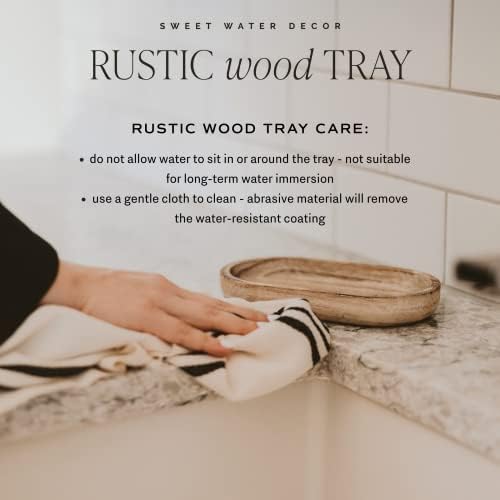 Rustic Farmhouse Wood Tray