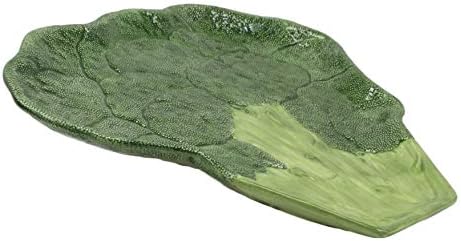 Ebros Gift Broccoli Steak Dinner Plate Set