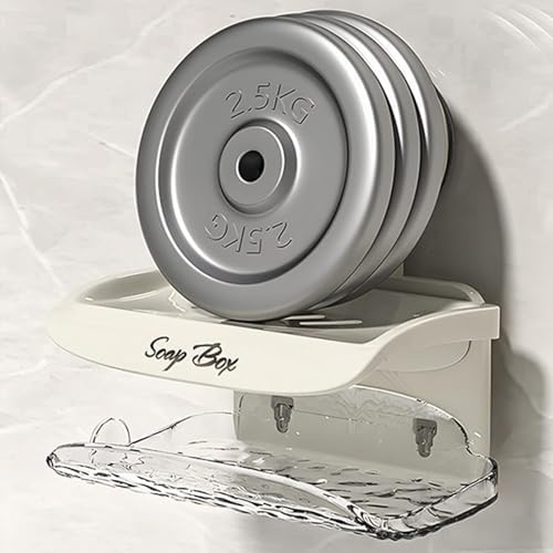 Suction Soap Holder compact for bathroom organization