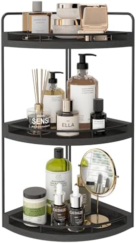 Stylish Rustic 3-Tier Bathroom Organizer