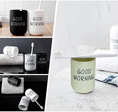 4-Piece Eco-Friendly Reusable Toothbrush Holder Set