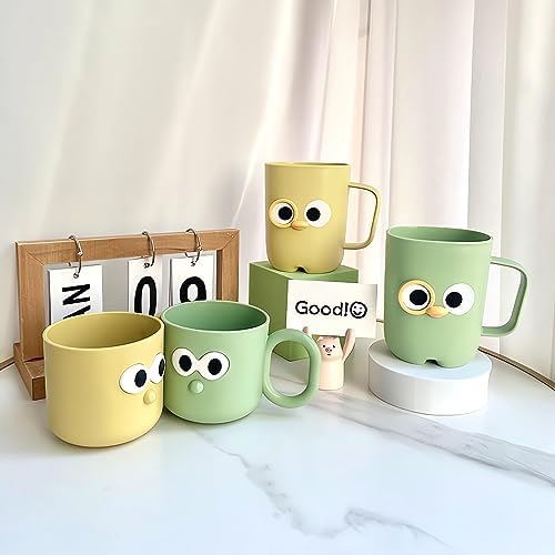 4-Piece Eco-Friendly cartoon Toothbrush Holders for Kids and Adults