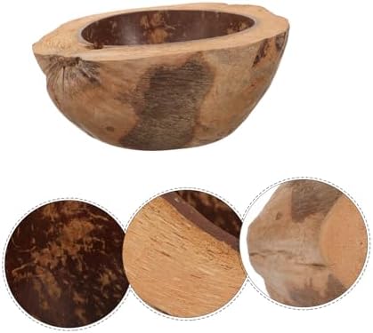 Coconut Shell Fruit Bowl Eco-Friendly Durable