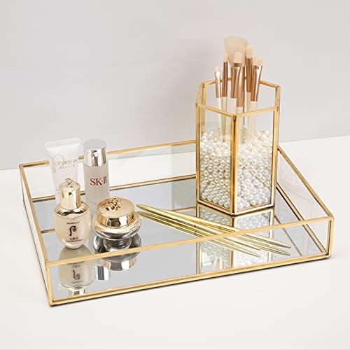 2-Pack Gold Overflow Perfume Trays Set