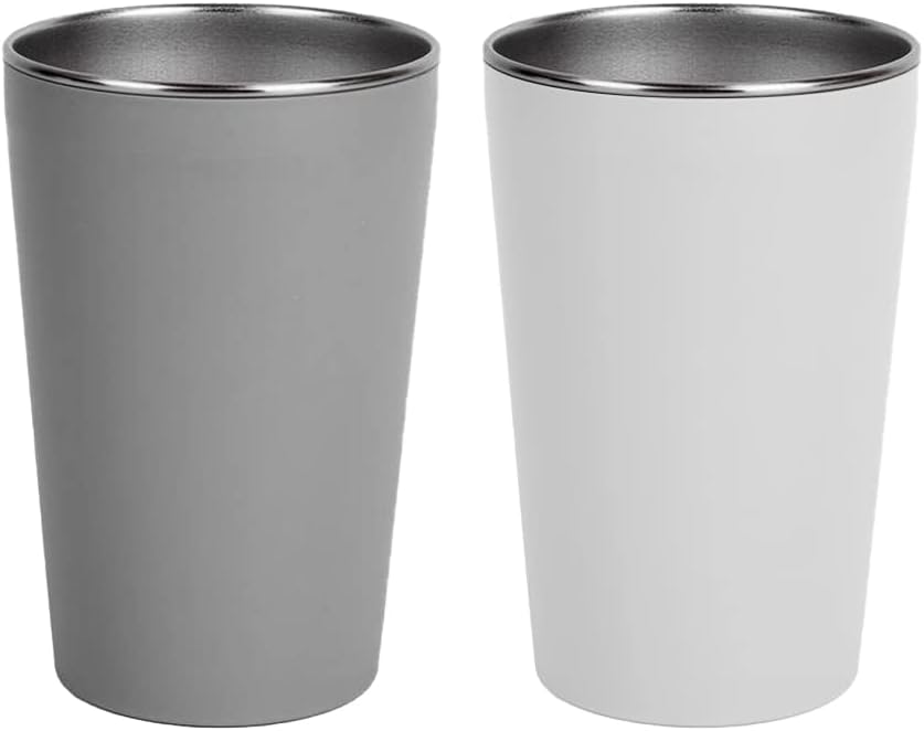 Perfect 500ml Stainless Steel Coffee Cups Anti-Scald Non-Slip Design