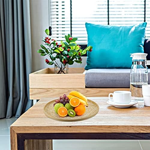 Bamboo Storage Baskets for Kitchen Dining