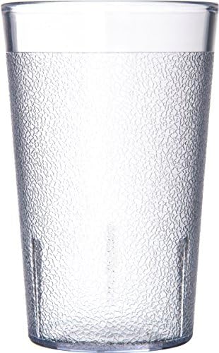 Carlisle Plastic Stackable Tumbler 95 oz Clear Party Use