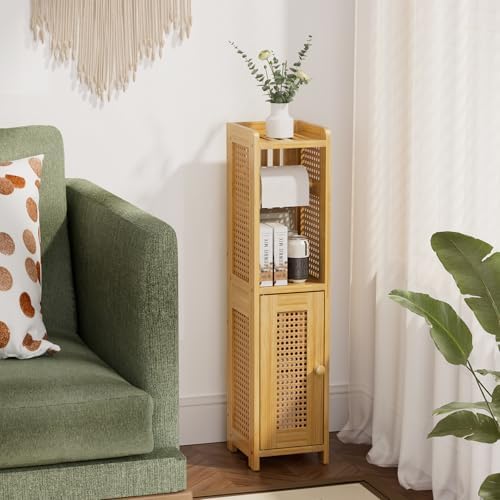 AmazerBath Toilet Paper Storage Cabinet