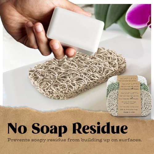 Soap Bar Holder with BPA-Free Bioplastic Design
