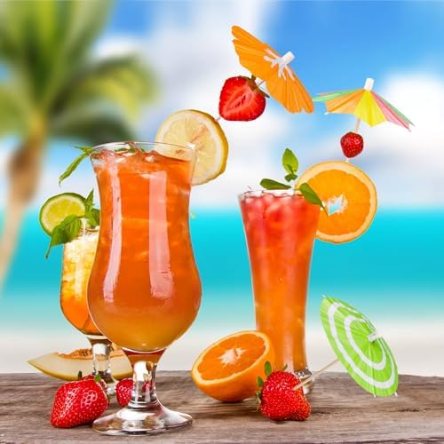 FFNIU Drinks Cocktail Umbrellas for Drinks Bar Tools Pcs for Parties